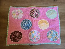 Pottery Barn Kids "Pink w/Patterned Dots" Standard Quilted Sham