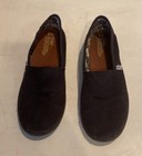 TOMS Classic Black Canvas Shoes; Youth Girls 5; excellent condition — photo 3