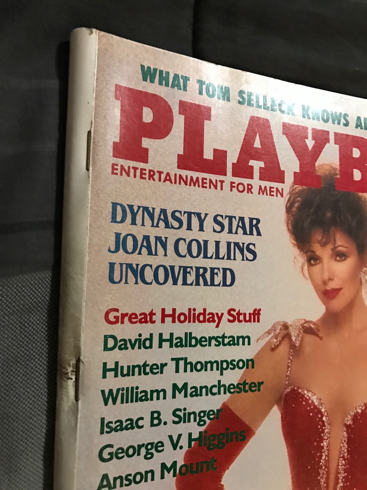 Playboy magazine December 1983 Joan Collins Terry Nihen Orson Welles Issue | eBay