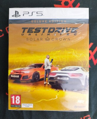 Test Drive Unlimited: Solar Crown Deluxe Edition PS5 Videospiel (NEU & VERSIEGELT)