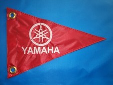 10"x13.5" Yamaha Red Triangle flag with 2 brass grommets