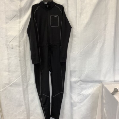 BRP Lynx Mens One Piece Mid Layer Black Long Sleeve Ski Doo Snow