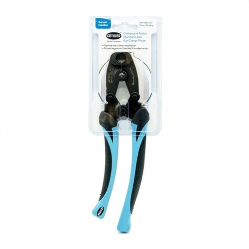 Oetiker Tools | O-ring Pincer Compound Action Standard Jaw Ear Clamp Swivel Tool - Picture 5 of 11