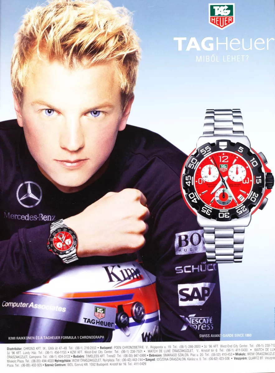 Tag heuer cheap formula 1 2005
