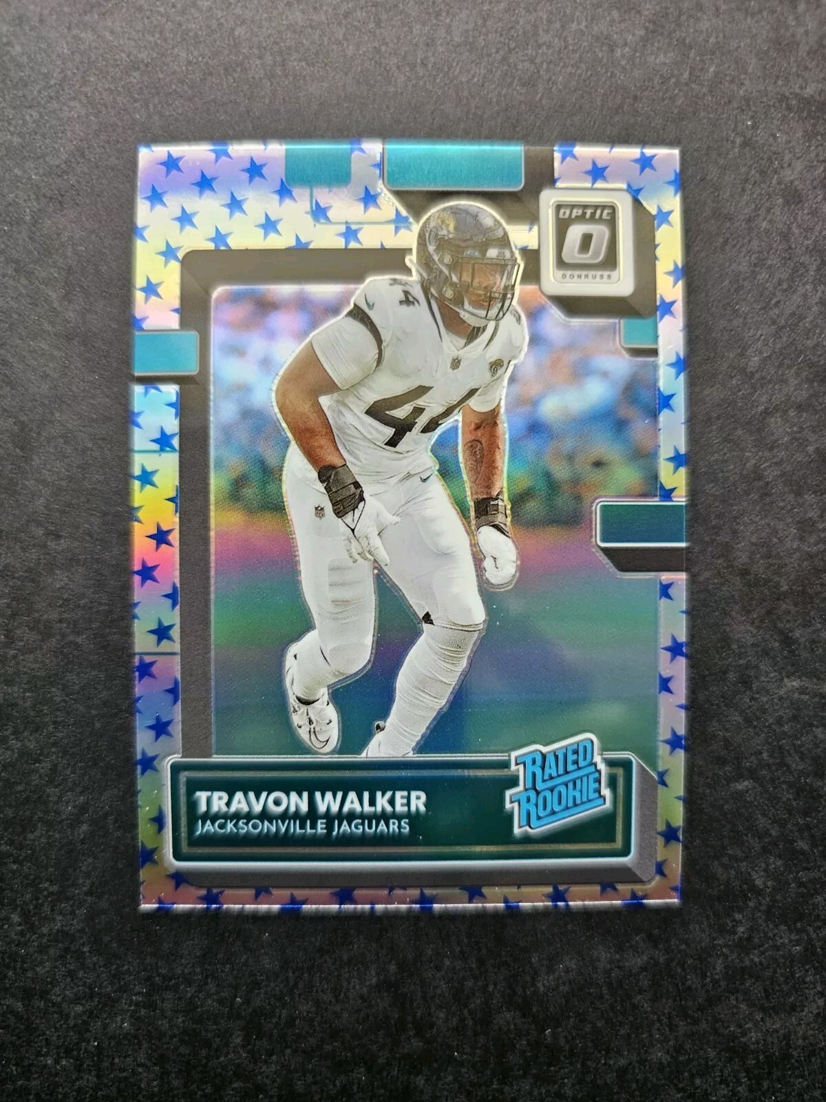 2022 Donruss Optic Travon Walker 🔥 SSP "Optic Stars" Rated Rookie Card #225