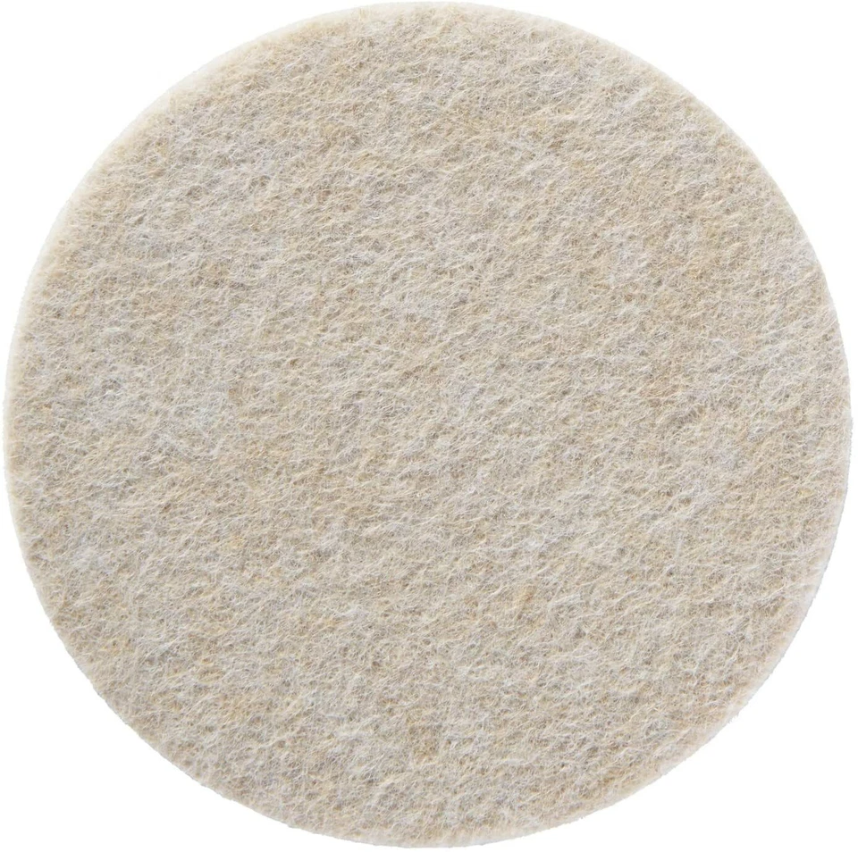 Scotch Felt Pads Round 3 inch Diameter 4 pcs Beige Fastening Surface Protection - Image 2 of 4