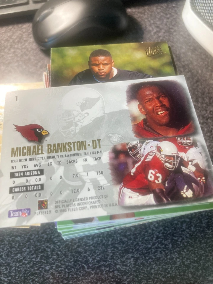 1995 FLEER ULTRA FOOTBALL CARDS PART 2 YOU PICK 275-550 - Image 2 of 2