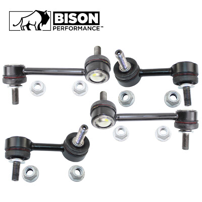 Bison Performance 4pc Front and Rear Sway Bar Links Kit For Chevy GMC Oldsmobile
