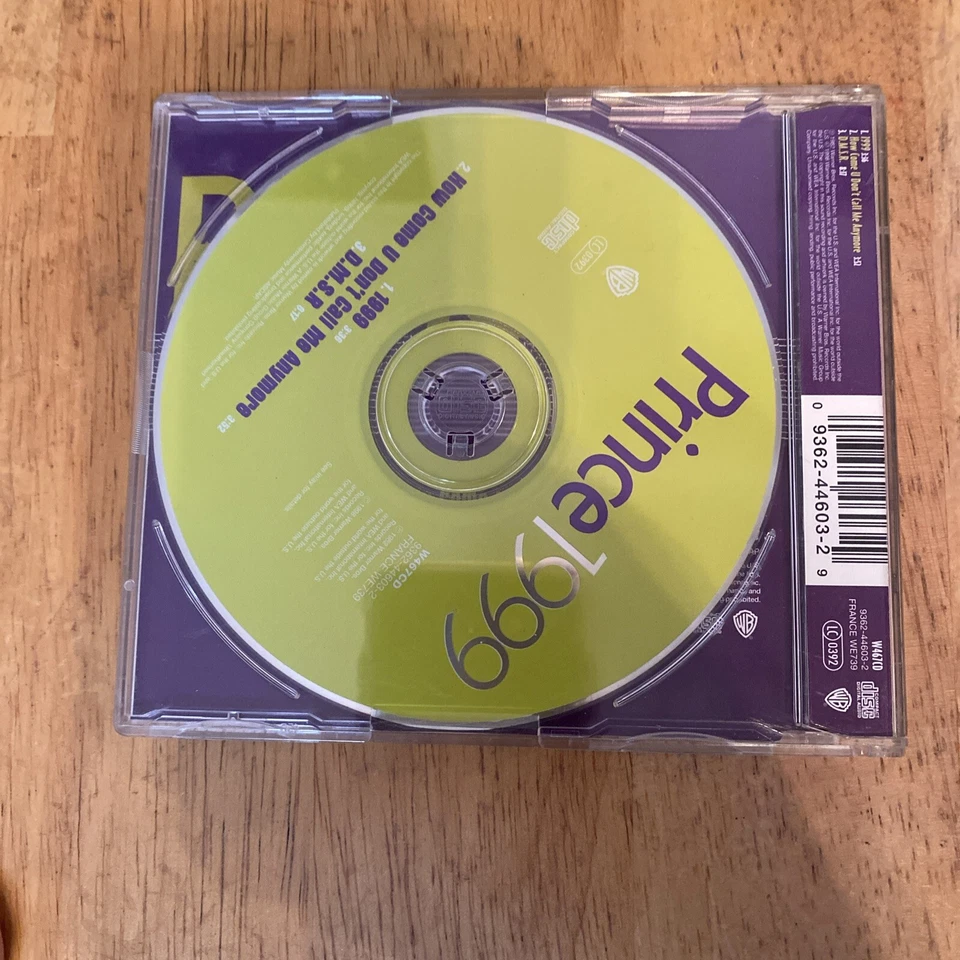 Принц 1999 Франция импорт 3 трека CD 1998 Warner Brothers Records выпуск - Изображение 2 из 4