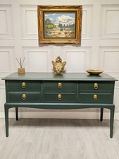Stag Minstrel 6 Drawer Console Table , Dressing Table Sideboard Chest Of Drawers