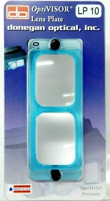 Donegan LP-10 Lens Plate for Optivisor, 3.5X Magnification, 4'' Focal Length