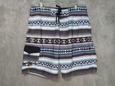 American Eagle Shorts Mens Medium Tribal Aztec Board Swim Trunks