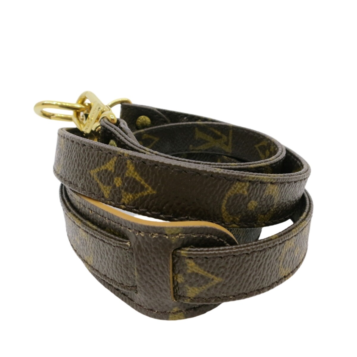 Authentic LOUIS VUITTON Shoulder Strap J75010 Monogram Authentic LOUIS VUITTON Shoulder Strap J75010 Monogram