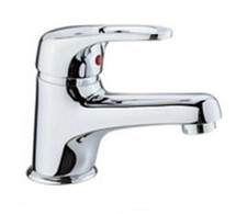 Rumba III Einhebel Waschtischmischer Waschbecken Armaturen m. offenem Hebel chr.