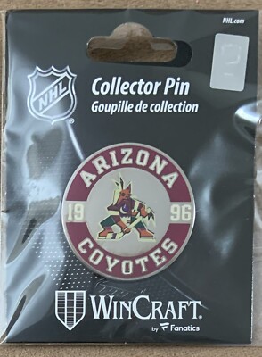 ARIZONA COYOTES 1996 COLLECTOR PIN NEW WINCRAFT