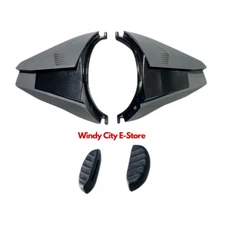 Oakley Clifden OO9440 Replacement Gray/Black Side Shields & Black Nose Pads