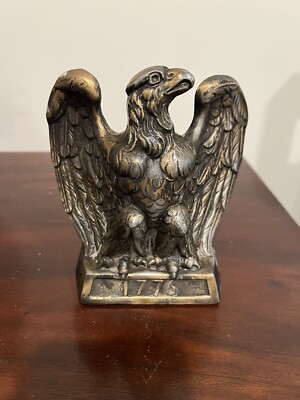 Vintage 60s Mid Century Colonial Brass Eagle