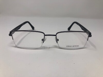 Otego Optical Eyeglasses Frames WARREN Metal Grey 52-17-140 M256