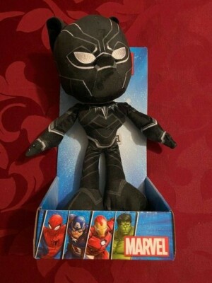 Posh Paws 46225 Marvel Avengers 10'' Black Panther Soft Toy Plush NEW