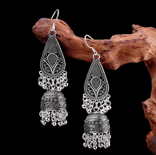 Elli Orecchini Pendenti Corazza Filigrana in Argento Sterling 925