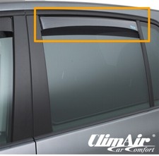 Windabweiser Für BMW 5er E60 E61 Touring 2003-2010 | Dunkel Acryl | 2-tlg. Set