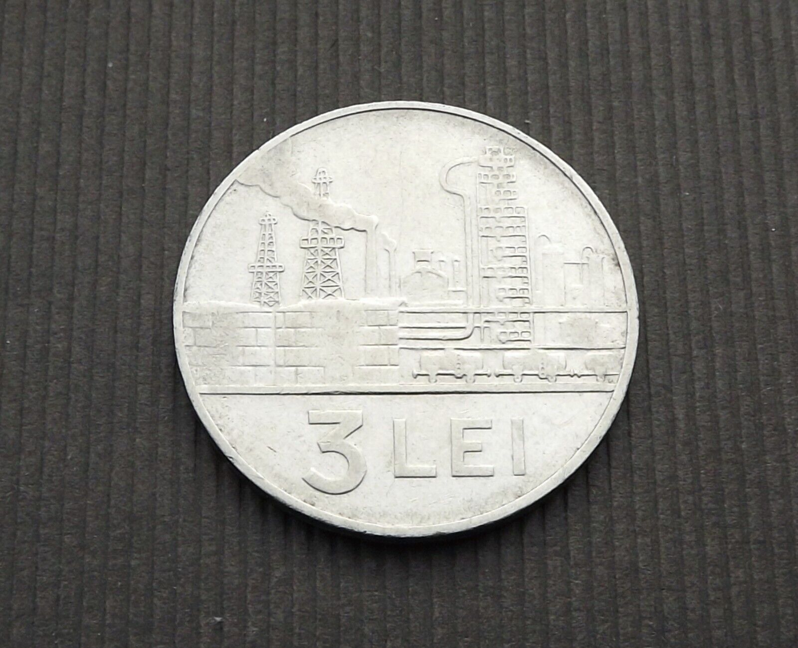 ROMANIA 3 LEI 1966 XF+