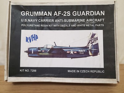 NEW Grumman Af-2s Guardian U.S Navy Carrier Anti-Submarine Aircraft 1/72 SCALE