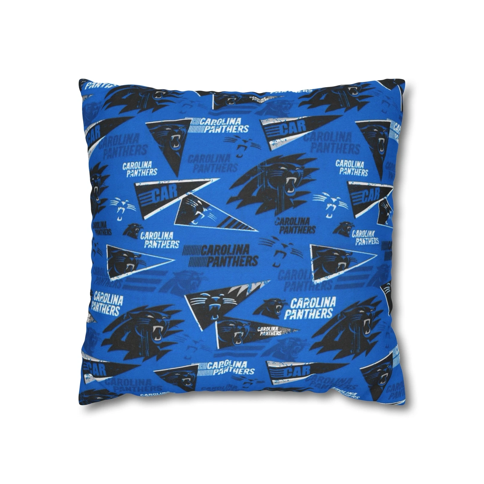 Carolina Panthers Square Throw Pillow Cover