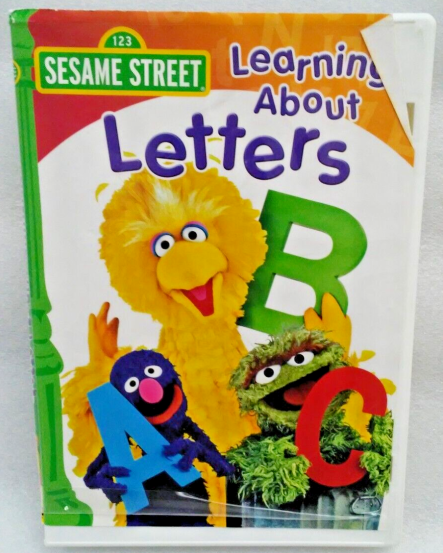 DVD Sesame Street - Learning About Letters (DVD, 2004