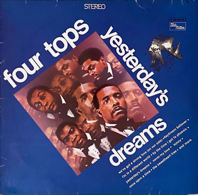 FOUR TOPS ''Yesterday´s Dreams'' LP Deutschland Templa Motown 054-90 080