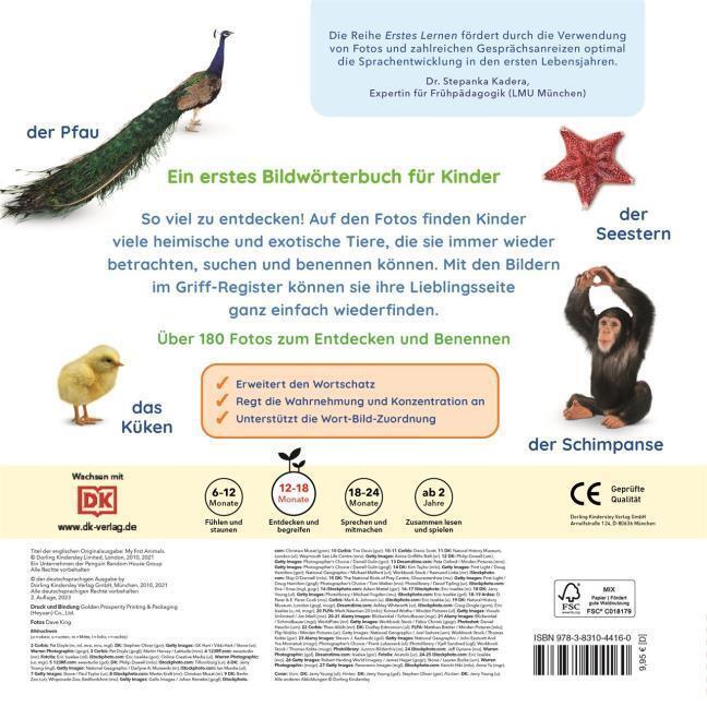 Thumbnail - Erstes Lernen. Tiere