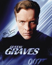 TOBY STEPHENS signed Autogramm 20x25cm JAMES BOND in Person autograph COA