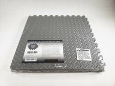 6PC 24SQ Interlocking Garage Mat Workshop Utility Office Playmat Soft Foam Floor