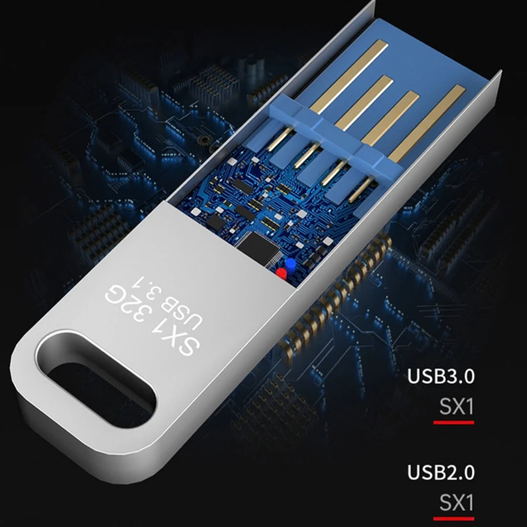 Lenovo USB 3.0 Flash Drive 1TB 2TB Metal Memory Stick High Speed U D