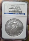 2008 American Eagle - $1 NGC Early Releases Gem Uncirculated