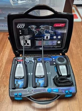 Vintage IMC James Bond 007 Base Station Walkie Talkie Briefcase Set - Complete