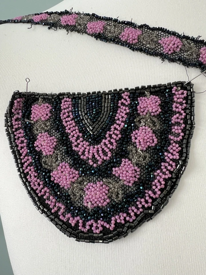 Antique Woman Vintage Collar Set 1920 France - Image 3 of 4