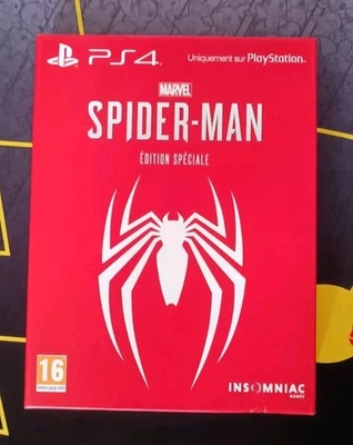 Jeu Marvel Spider-Man Edition Spéciale Steelbook PS4 PAL FR PlayStation 4 / NEUF - Photo 1/4