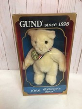 Gund 1988 Limited Edition Collector's Bear in Box