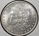 A 1900 P Morgan Silver Dollar Uncirculated BU