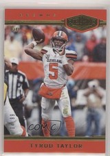 2018 Panini Plates & Patches 4/99 Tyrod Taylor #42 rp9