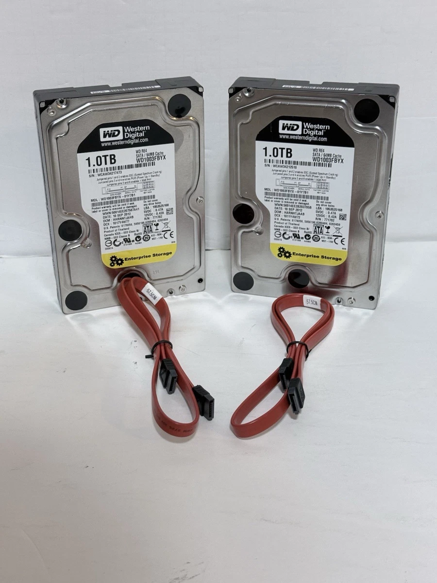 Western Digital 1 TB 64 MB Cache Internal Hard Disk Drives for