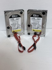 Lot of 2 WESTERN DIGITAL 1Tb WD1003FBYX 3.5" 7200rpm SATA3 HDD w/SATA data cable