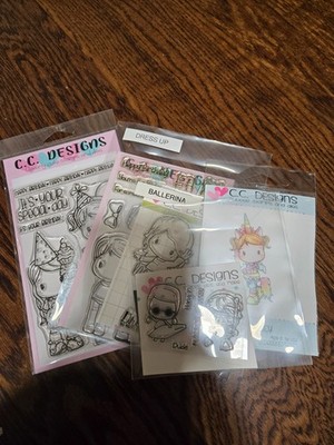 CC designs stamps 5 super cute stamp sets