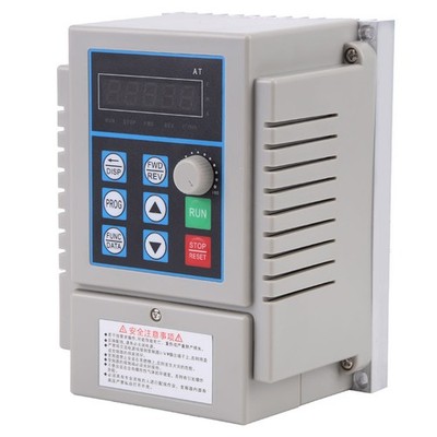 220VAC Variable Frequency Drive VFD Speed Controller For Single Phase 0.45kW AC