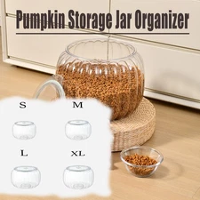 Candy Jar Ornaments Glacier Stripe Sealed Jar Storage Box