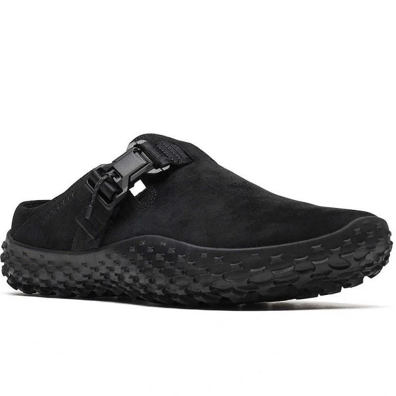 Merrell Wrapt Slide Nubuck Herren Slipper Pantolette Sandalen Leder J500683