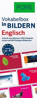 PONS Vokabelbox in Bildern Englisch: Schnell & effizient Vokabeln lernen m 69953