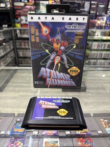 Atomic Runner - Sega Mega Drive - Version PAL, Jeu Loose En Très Bon état - Shoot 'em Up Rétro
