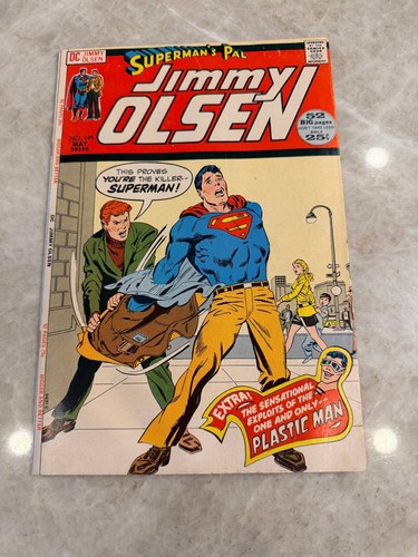 Supermans Pal Jimmy Olsen #149 1972 DC Bronze F-VG Killer Superman Plastic Man